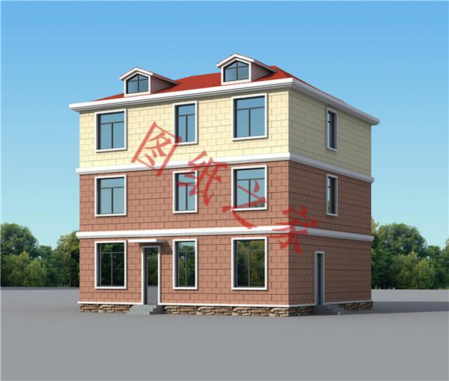 三層小樓設(shè)計圖，色彩鮮艷、戶型合理，總有一款打動你的心！