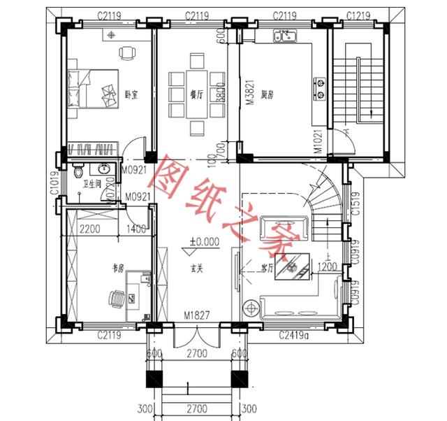 三層小樓設(shè)計圖，色彩鮮艷、戶型合理，總有一款打動你的心！