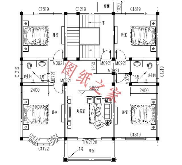 三層小樓設(shè)計圖，色彩鮮艷、戶型合理，總有一款打動你的心！