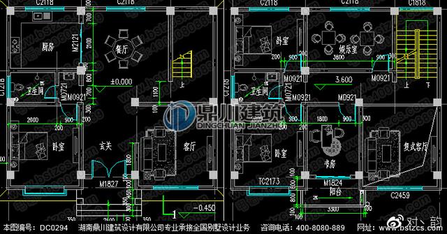 三層別墅設(shè)計圖 新農(nóng)村，新氣象，新形象。