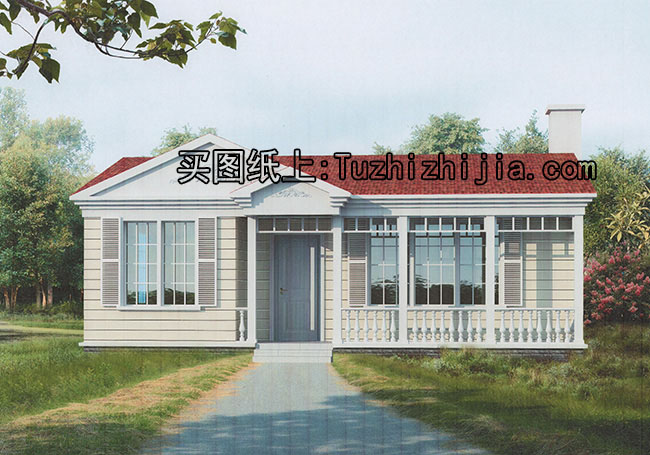 貼心好看的農村10萬元一層小別墅圖，養老首選