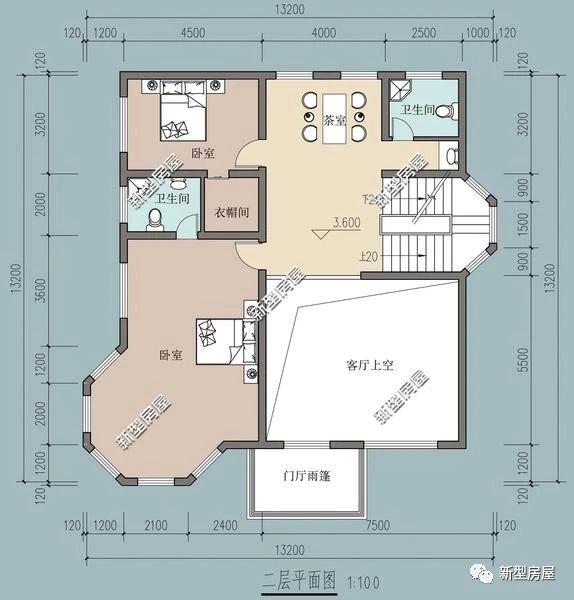 理想的農村別墅設計圖，5套戶型供您選擇！