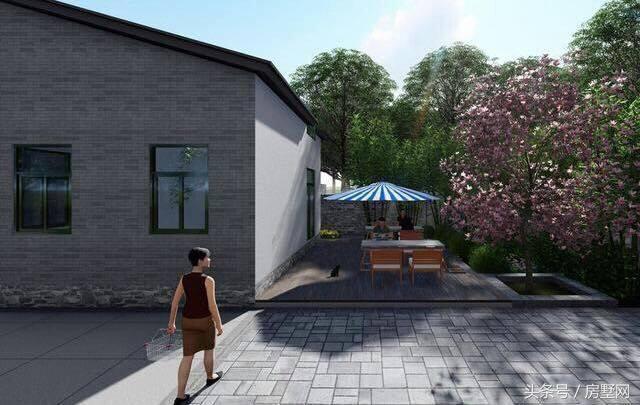 帶游泳池的別墅設計圖，親近大自然，好不愜意！