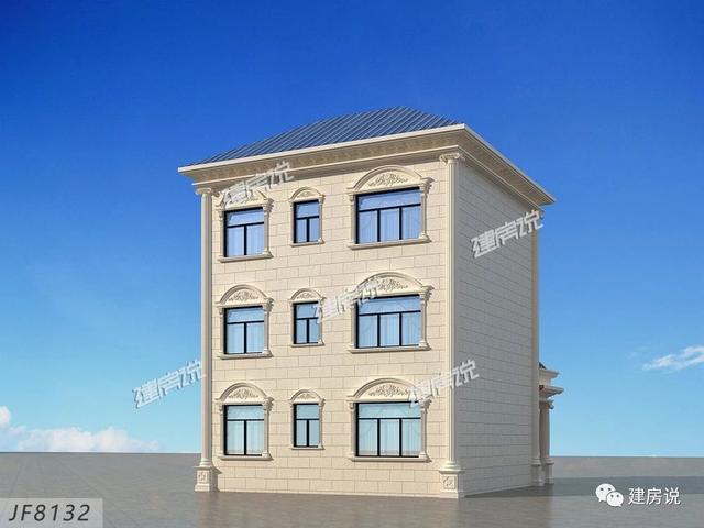 占地小的別墅設計圖，最小的地基不同的建筑。