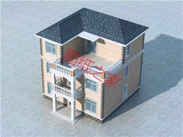 三層自建房設(shè)計(jì)圖，安享舒適大氣的生活，讓鄰居羨慕不已！