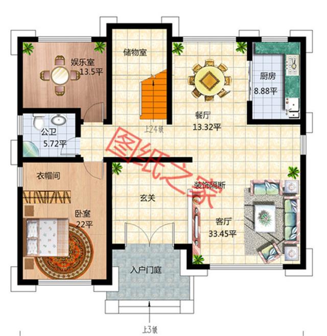 三層自建房設(shè)計(jì)圖，安享舒適大氣的生活，讓鄰居羨慕不已！