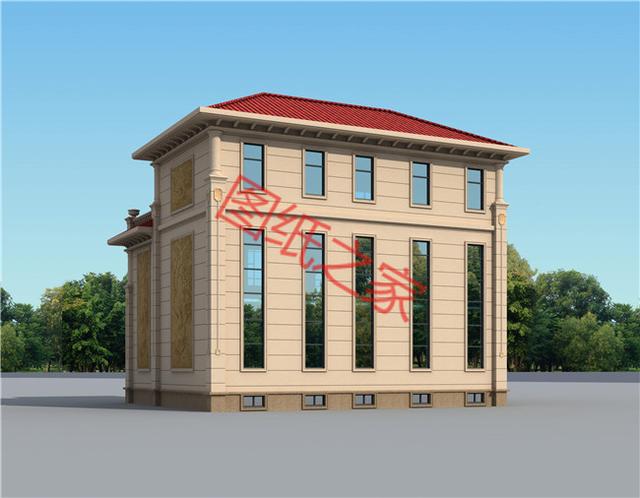 三層自建房設(shè)計(jì)圖，安享舒適大氣的生活，讓鄰居羨慕不已！