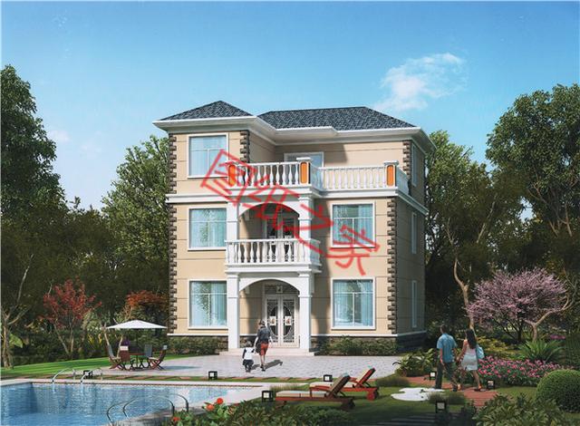 三層自建房設(shè)計(jì)圖，安享舒適大氣的生活，讓鄰居羨慕不已！