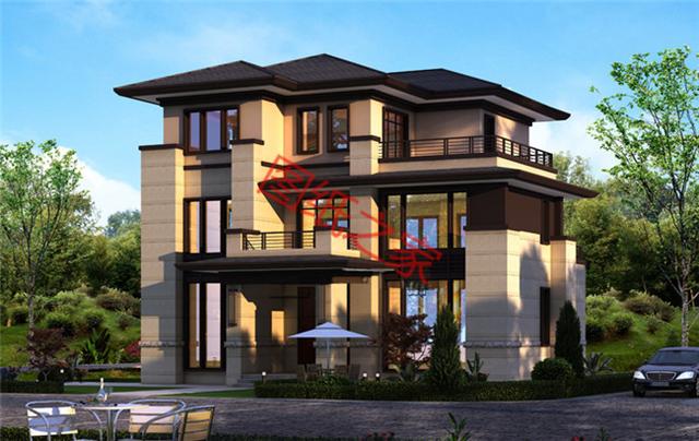 三層自建房設(shè)計(jì)圖，安享舒適大氣的生活，讓鄰居羨慕不已！