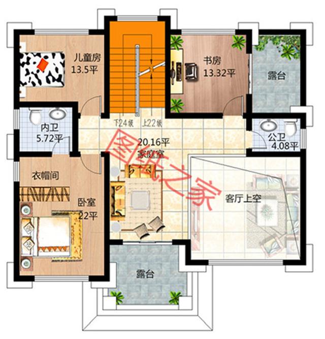 三層自建房設(shè)計(jì)圖，安享舒適大氣的生活，讓鄰居羨慕不已！