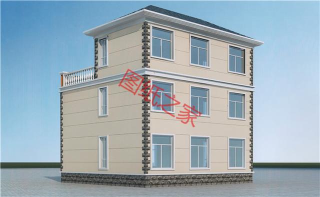 三層自建房設(shè)計(jì)圖，安享舒適大氣的生活，讓鄰居羨慕不已！