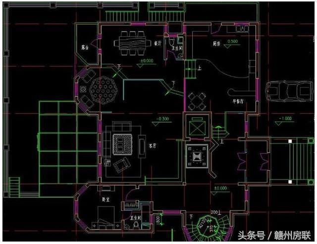 豪氣的別墅設計圖！您值得建造！