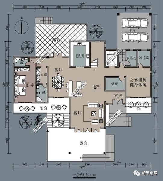 5套火爆別墅設(shè)計(jì)圖，經(jīng)濟(jì)實(shí)用，造價(jià)小！