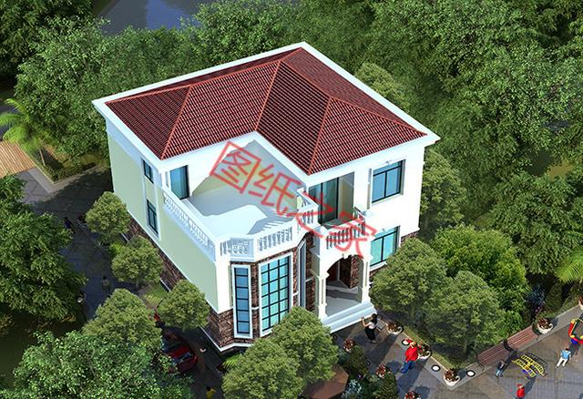 6套二層別墅設計圖，建好只要20萬，還在等什么？