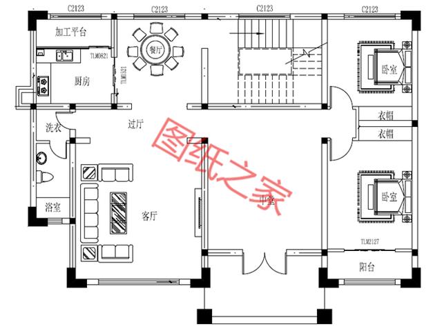 6套二層別墅設計圖，建好只要20萬，還在等什么？