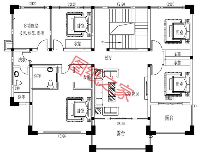 6套二層別墅設計圖，建好只要20萬，還在等什么？