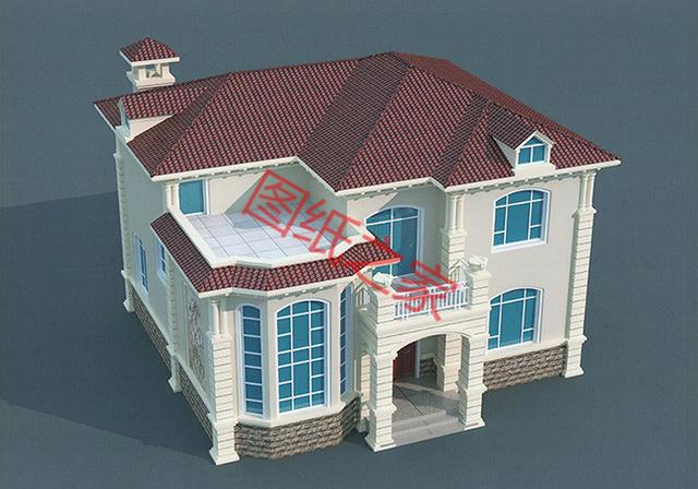 5套二層別墅設(shè)計圖，外觀精美設(shè)施齊全，供您參考