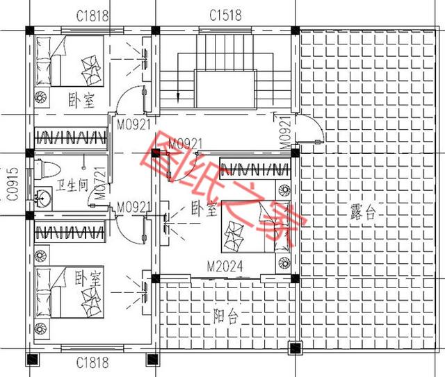 5套二層別墅設(shè)計圖，外觀精美設(shè)施齊全，供您參考