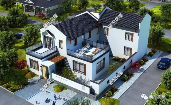 幾款露臺(tái)別墅設(shè)計(jì)圖，簡(jiǎn)約時(shí)尚，值得參考