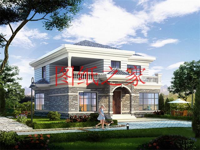 5套農村二層自建房，外觀精美大氣，結構合理