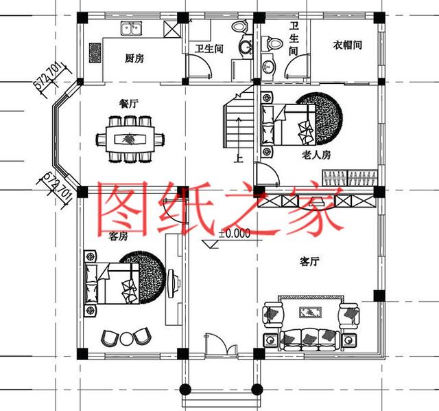 5套農村二層自建房，外觀精美大氣，結構合理