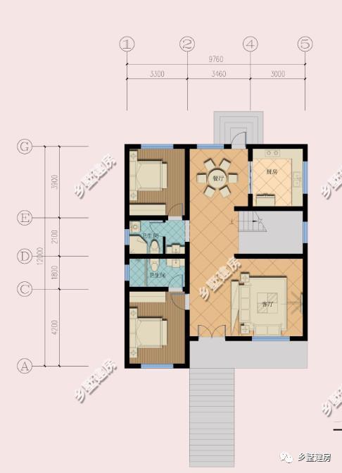 兩款農村別墅設計圖，城里人羨慕不已