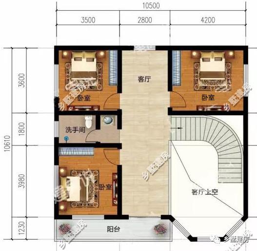兩款農村別墅設計圖，城里人羨慕不已
