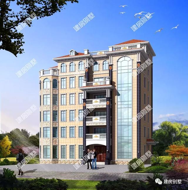 內有電梯的別墅設計圖，您喜歡嗎？