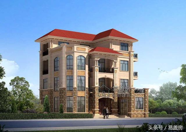 霸氣別墅設計圖，獨特的外觀，嚴謹的結構！