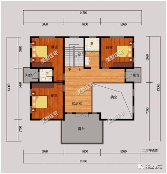 5款帶院子別墅設計圖，十一去游玩不如在家建別墅！