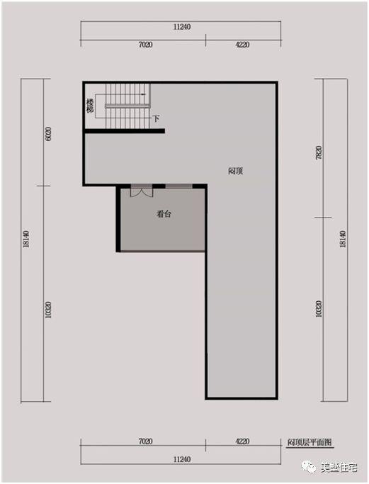 5款帶院子別墅設計圖，十一去游玩不如在家建別墅！