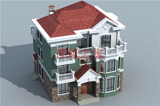 6套三層別墅設計圖，居住舒適、經濟適用，快來選購吧！