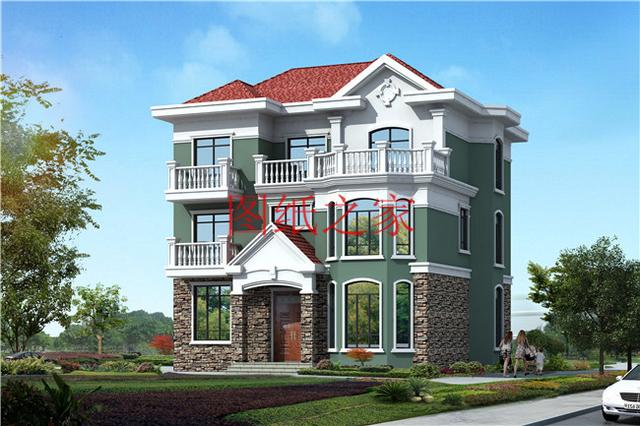 6套三層別墅設計圖，居住舒適、經濟適用，快來選購吧！