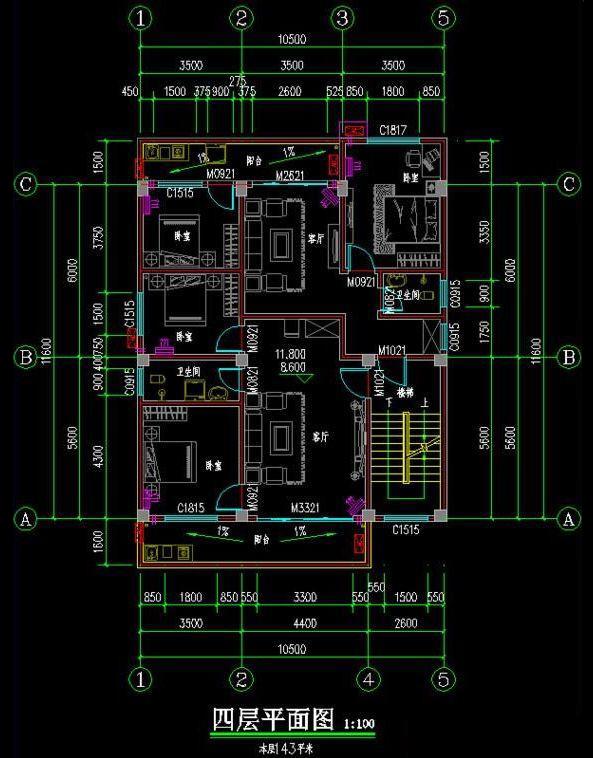商住兩用型的別墅設(shè)計圖，臨街建造，打造您的理想住宅！