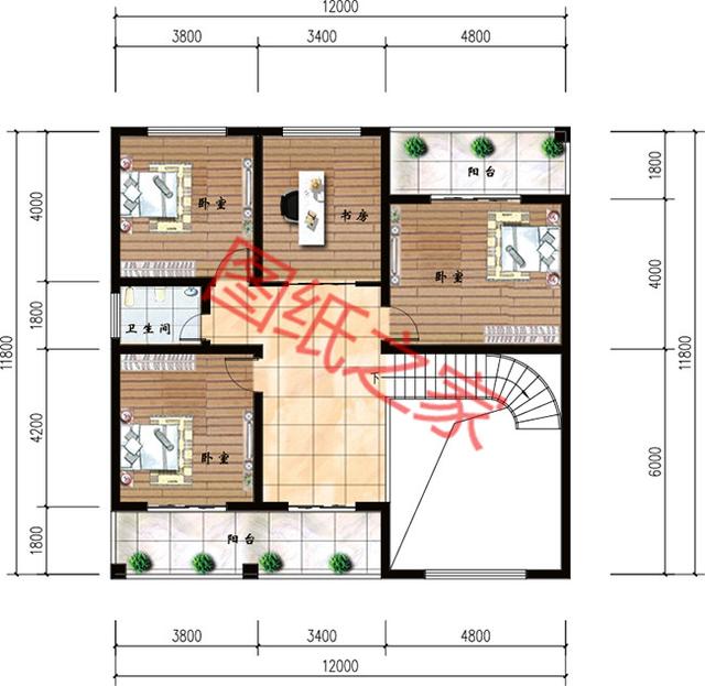 5套二層自建房，大氣實用接地氣，喜歡就收藏吧