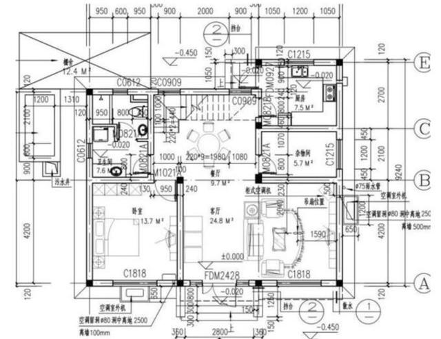 接地氣的別墅設計圖，普通款式，時尚不失實用