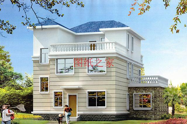 農村三層自建房，讓您花最少的錢蓋出最特別的房子