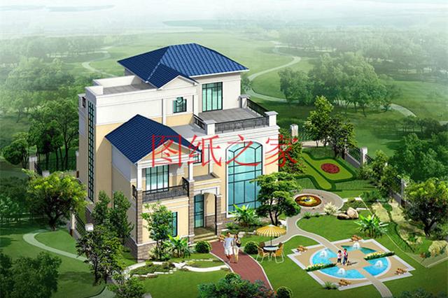 6套農(nóng)村三層別墅設(shè)計(jì)圖，您喜歡哪套呢？