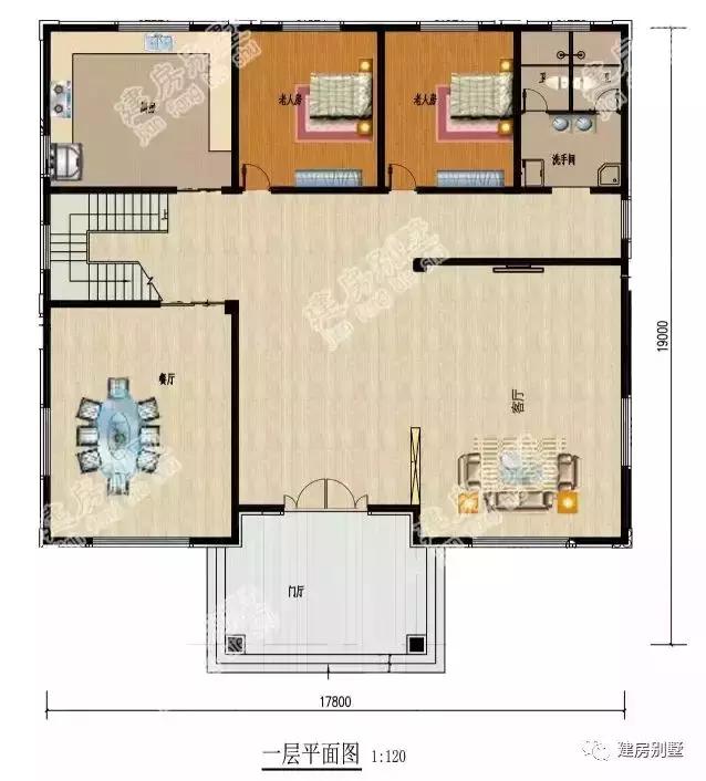 農(nóng)村別墅設計圖，挑空設計，增添您的生活樂趣！