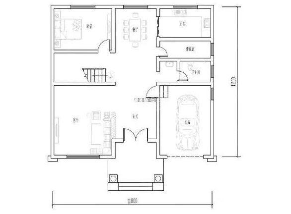 磚混結構兩層自建房，新型農村建筑，您的首選！