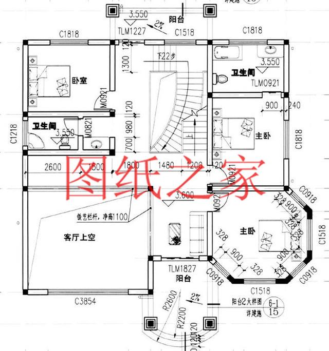 6套三層別墅設計圖，時尚外觀，建成就是一道亮麗的風景線