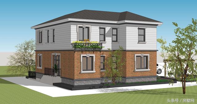 浪漫主義的簡歐別墅設計圖，心向往之......