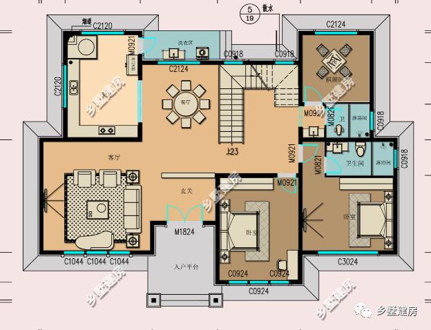 兩套精美別墅設計圖！風格獨特，美到你挪不開眼！