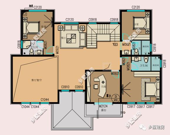 兩套精美別墅設計圖！風格獨特，美到你挪不開眼！