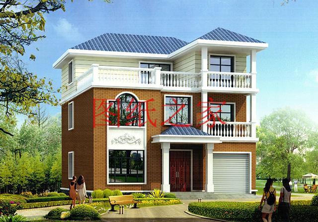 五款農村三層自建房設計圖，美觀又實用，這樣的房子誰不喜歡呢？