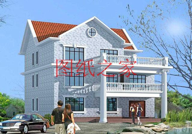 五款農村三層自建房設計圖，美觀又實用，這樣的房子誰不喜歡呢？