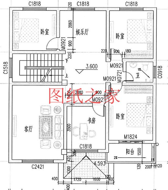 五款農村三層自建房設計圖，美觀又實用，這樣的房子誰不喜歡呢？