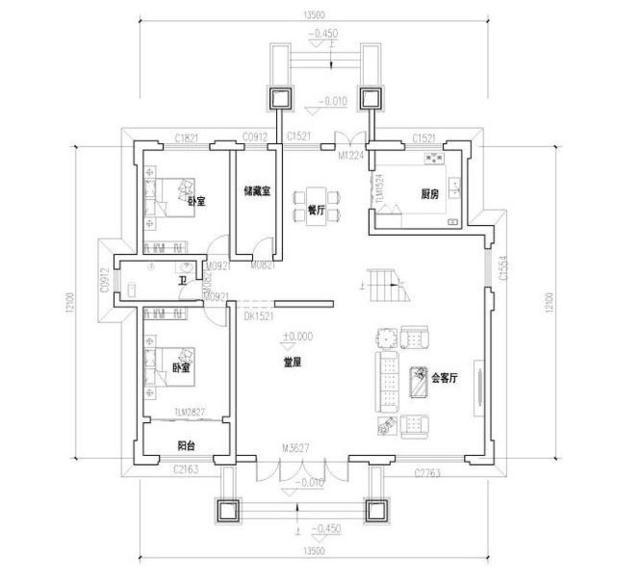 2款三層別墅設(shè)計圖，都帶露臺，尤其第二款，豪華無比