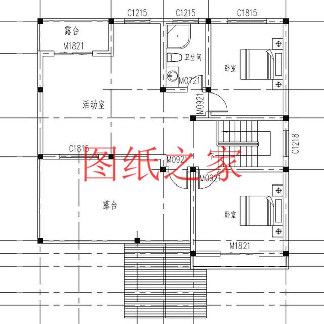 6款豪華時尚農村三層別墅設計圖，戶型好到沒得挑
