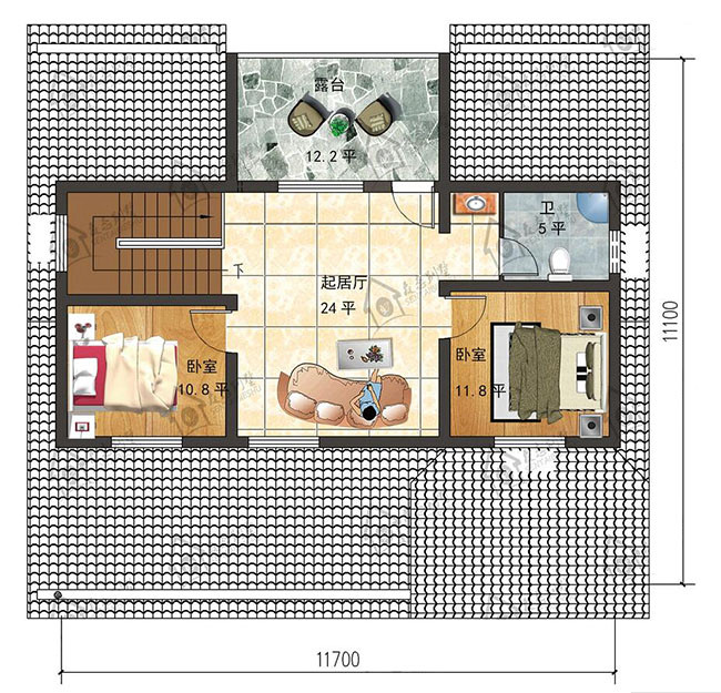 6套一層半小別墅新款農(nóng)村自建，推薦給要蓋房的你